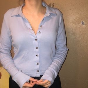 Long sleeve button up ,